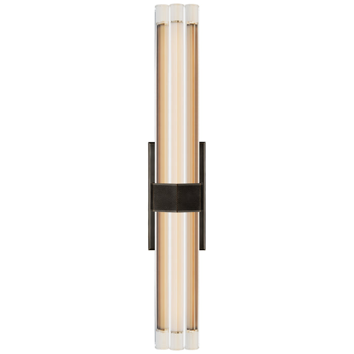 Visual Comfort Signature - LR 2910BZ-CG - LED Wall Sconce - Fascio - Bronze