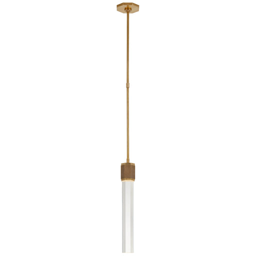 Visual Comfort Signature - LR 5911HAB-CG - LED Pendant - Fascio - Hand-Rubbed Antique Brass