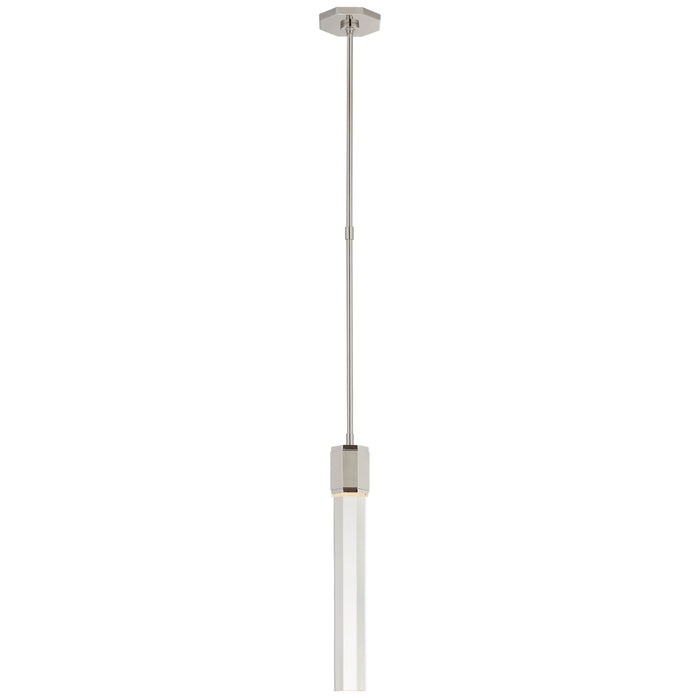 Visual Comfort Signature - LR 5911PN-CG - LED Pendant - Fascio - Polished Nickel