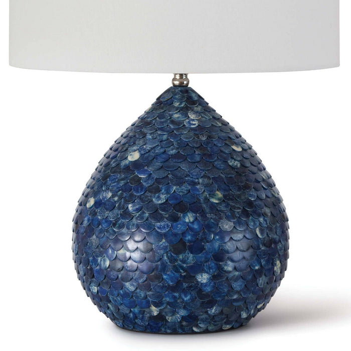 Regina Andrew - 13-1326BLU - One Light Table Lamp - Sirene - Blue