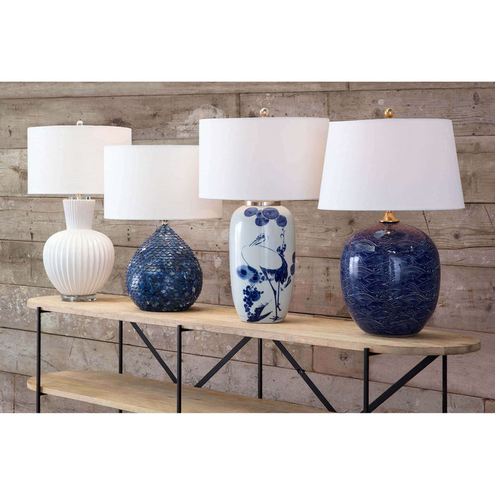 Regina Andrew - 13-1326BLU - One Light Table Lamp - Sirene - Blue