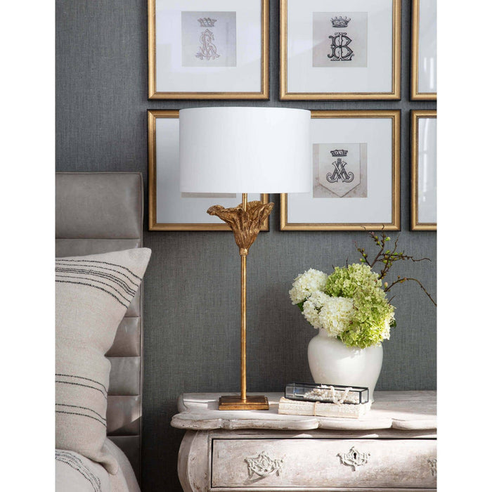 Regina Andrew - 13-1403 - One Light Table Lamp - Monet - Antique Gold Leaf