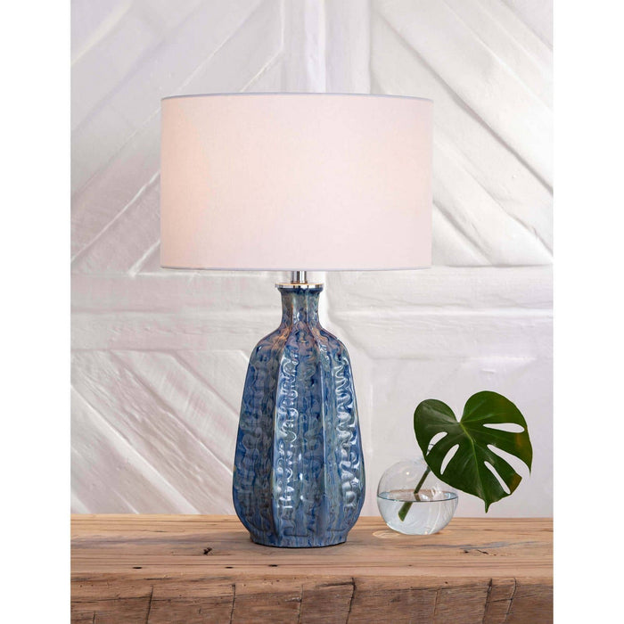 Regina Andrew - 13-1423BL - One Light Table Lamp - Antigua - Blue