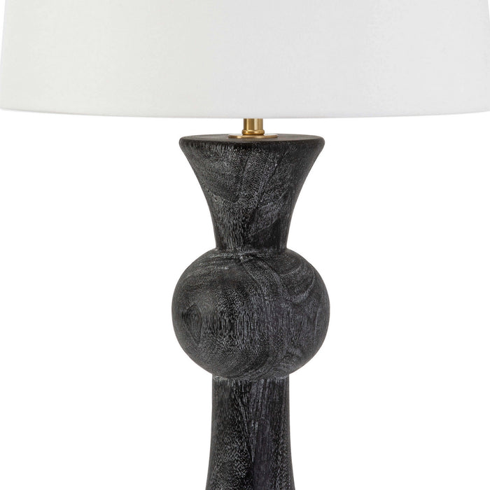 Regina Andrew - 13-1426 - One Light Table Lamp - Vaughn - Ebony