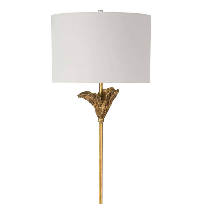 Regina Andrew - 14-1037 - One Light Floor Lamp - Monet - Antique Gold Leaf