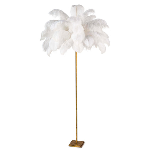 Regina Andrew - 14-1038 - One Light Floor Lamp - Josephine - Antique Gold Leaf