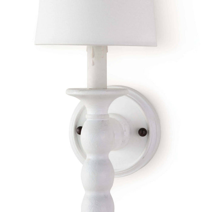 Regina Andrew - 15-1117WT - One Light Wall Sconce - Perennial - White