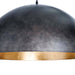 Regina Andrew - 16-1090BLK - One Light Pendant - Sigmund - Blackened Steel