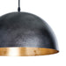 Regina Andrew - 16-1090BLK - One Light Pendant - Sigmund - Blackened Steel