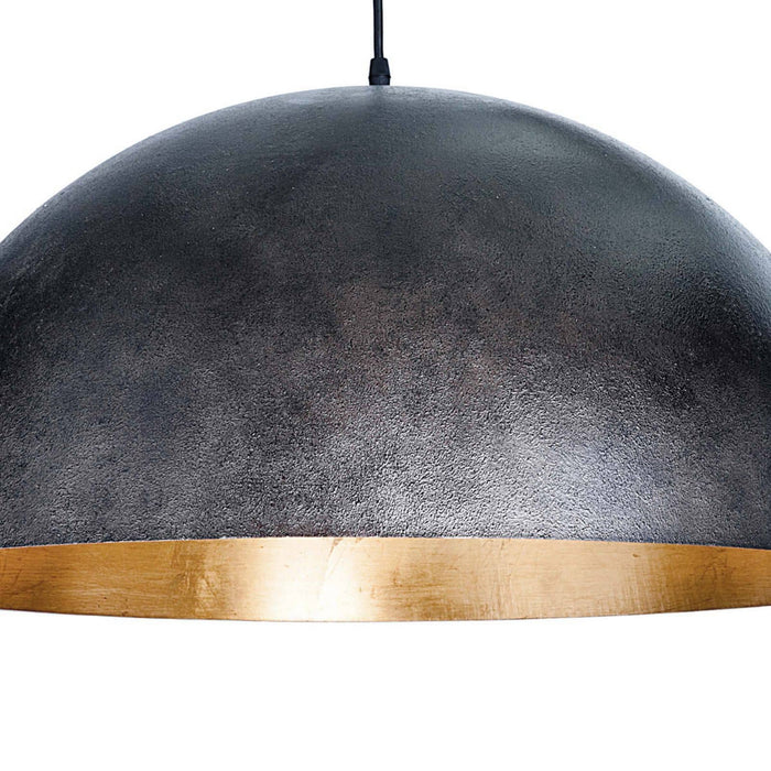 Regina Andrew - 16-1091BLK - One Light Pendant - Sigmund - Blackened Steel