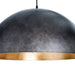 Regina Andrew - 16-1091BLK - One Light Pendant - Sigmund - Blackened Steel