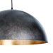 Regina Andrew - 16-1091BLK - One Light Pendant - Sigmund - Blackened Steel