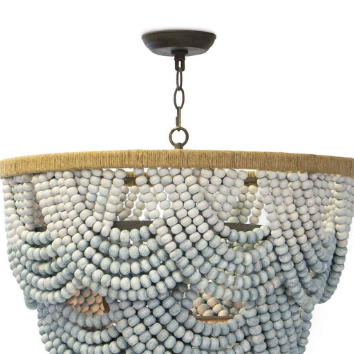 Regina Andrew - 16-1179 - Six Light Chandelier - Ombre - Blue