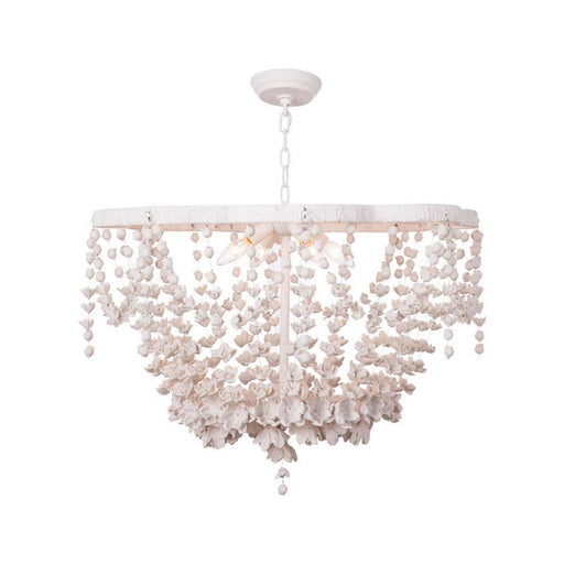 Regina Andrew - 16-1233 - Four Light Chandelier - Vanessa - White