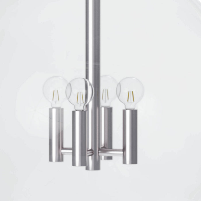 Regina Andrew - 16-1248PN - Four Light Chandelier - Cafe - Polished Nickel