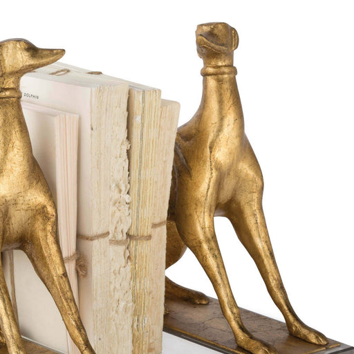 Regina Andrew - 20-1263 - Book Ends - Norman - Antique Gold Leaf