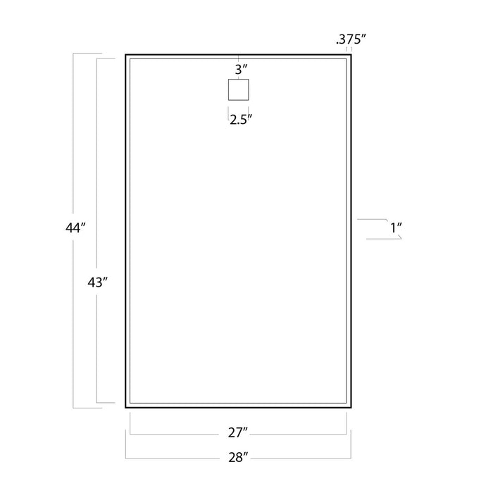 Regina Andrew - 21-1046PN - Mirror - Hanging - Polished Nickel