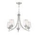 Savoy House - 1-4032-5-SN - Five Light Chandelier - Octave - Satin Nickel