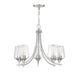 Savoy House - 1-4032-5-SN - Five Light Chandelier - Octave - Satin Nickel