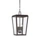 Savoy House - 5-549-13 - Four Light Outdoor Hanging Lantern - Milton - English Bronze