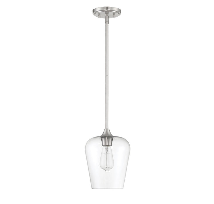 Savoy House - 7-4036-1-SN - One Light Mini Pendant - Octave - Satin Nickel