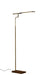 Adesso Home - 3047-15 - LED Floor Lamp - Barrett - Walnut Wood