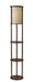 Adesso Home - 3117-15 - Floor Lamp - Stewart - Walnut Wood Veneer