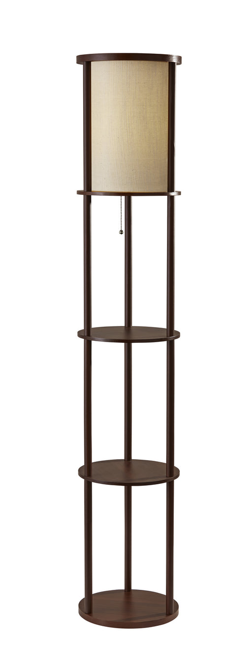 Adesso Home - 3117-15 - Floor Lamp - Stewart - Walnut Wood Veneer