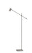 Adesso Home - 4218-22 - LED Floor Lamp - Collette - Brushed Steel