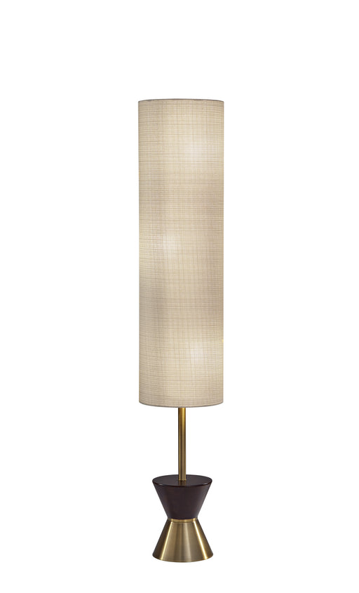 Adesso Home - 4269-21 - Three Light Floor Lamp - Carmen - Antique Brass