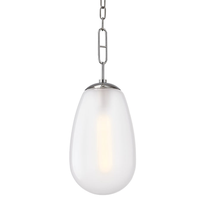 Hudson Valley - 2109-PN - One Light Pendant - Bruckner - Polished Nickel