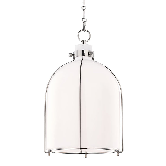 Hudson Valley - 7314-PN - One Light Pendant - Eldridge - Polished Nickel