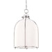 Hudson Valley - 7314-PN - One Light Pendant - Eldridge - Polished Nickel