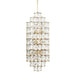 Varaluz - 329F14CG - 14 Light Foyer Pendant - Cubic - Calypso Gold