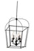 Kalco - 409353BM - Eight Light Pendant - Sutter - Smooth Matte Black