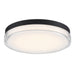 W.A.C. Lighting - FM-W57815-30-BK - LED Flush Mount - Dot - Black