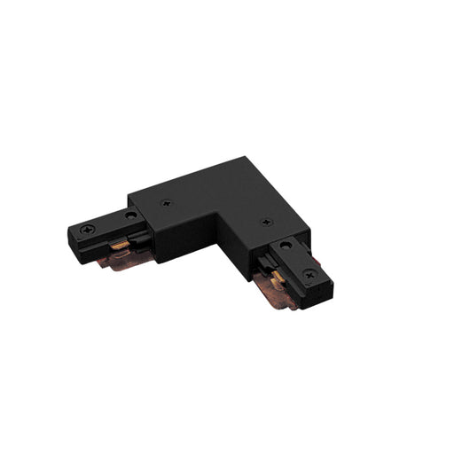 W.A.C. Lighting - J2-LLEFT-BK - Track Connector - J Track - Black