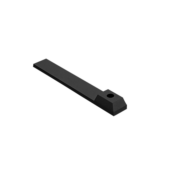 W.A.C. Lighting - J2-WCOV-BK - 2-Circuit Wire Way Cover - J Track - Black