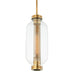 Troy Lighting - F7037-PBR - One Light Hanging Lantern - Atwater - Patina Brass