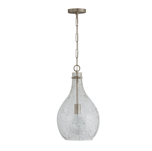 Capital Lighting - 333813BN-472 - One Light Pendant - Rabun - Brushed Nickel