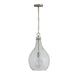 Capital Lighting - 333813BN-472 - One Light Pendant - Rabun - Brushed Nickel