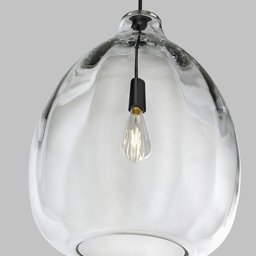 Visual Comfort Modern - 700TDHARPCB - One Light Pendant - Harper - Black