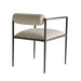 Arteriors - 4543 - Chair - Barbana - Pewter