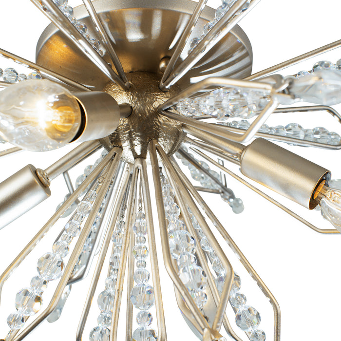 Varaluz - 311S04GD - Four Light Wall/Ceiling Light - Orbital - Gold Dust