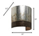 Varaluz - 323W01OG - One Light Wall Sconce - Cannery - Ombre Galvanized