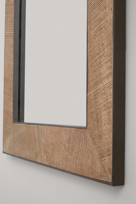 Capital Lighting - 736102MM - Mirror - Mirror - Natural Rough Sawn Wood with Zinc Metal