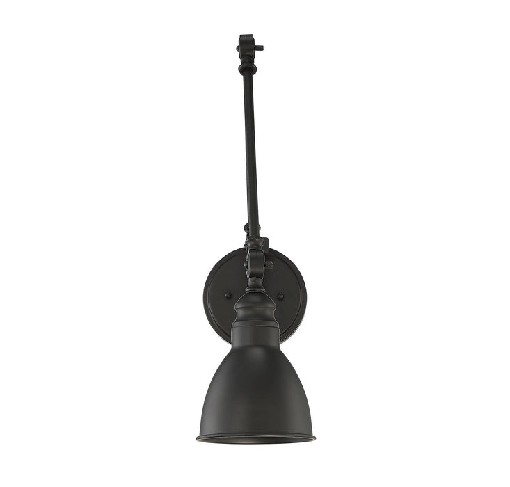 Savoy House - 9-960-1-89 - One Light Wall Sconce - Dakota - Matte Black