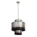 Varaluz - 323F04OG - Four Light Pendant - Cannery - Ombre Galvanized