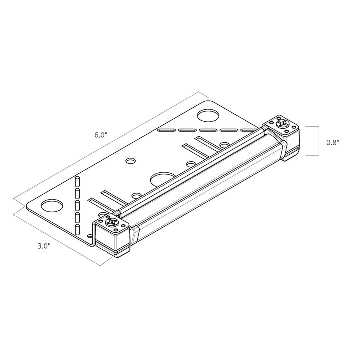 Kichler - 16101SD27 - 6"Hardsape - Landscape Led - Sand