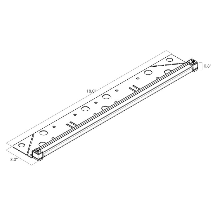 Kichler - 16103SD27 - 18"Hardscape - Landscape Led - Sand